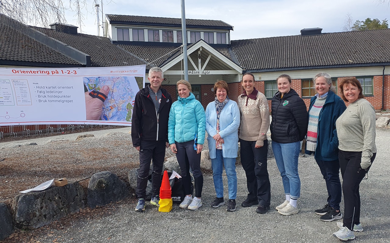 Kart i skole og fritid - Samling kontaktpersoner
